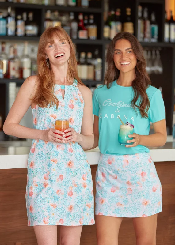 Cocktails & Cabana Short Sleeve Top