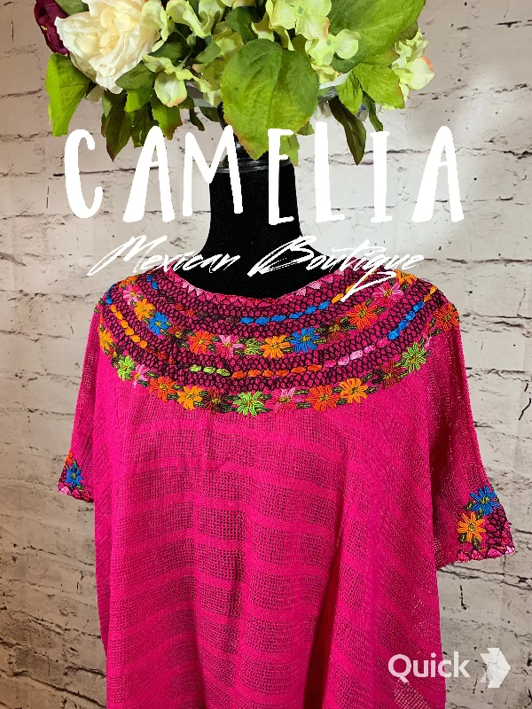 Guatemalan Huipil Blouse Cover Up