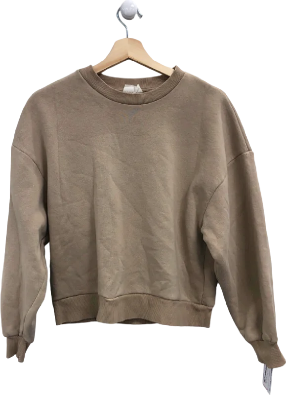 Ginatricot Beige Basically Basics Sweatshirt UK S