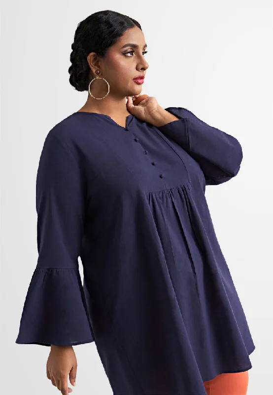 Jayanti Flare Sleeve Empire Blouse