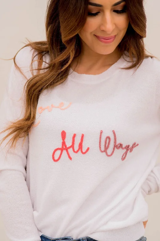 Love All Ways Sweater Tee