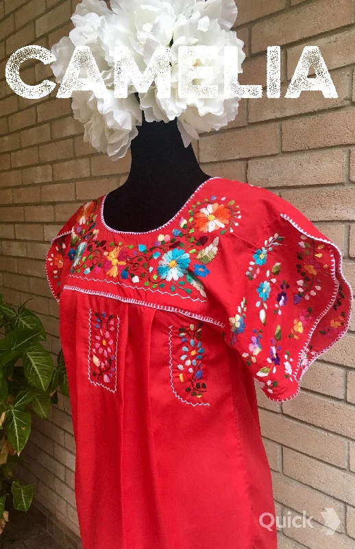 Puebla Mexican Blouse - Layered Sleeve