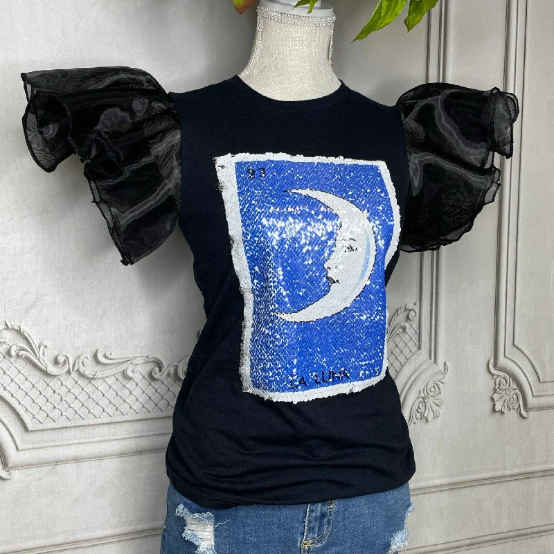 Mexican Loteria Sequence Shirt LA LUNA