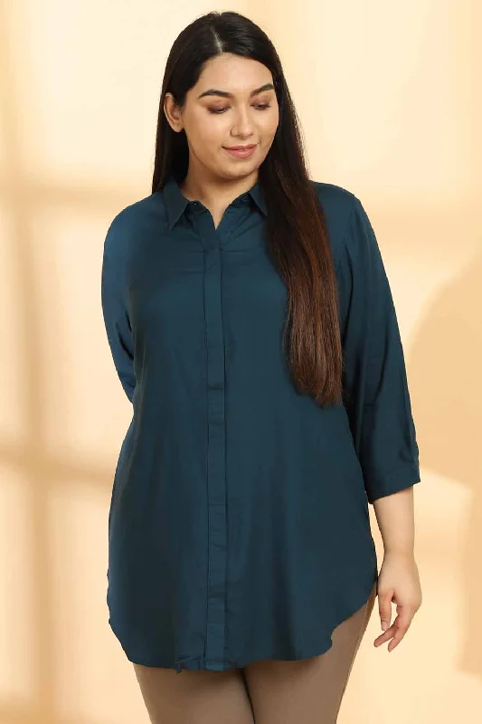 Reflecting Pond Round Hemline Shirt