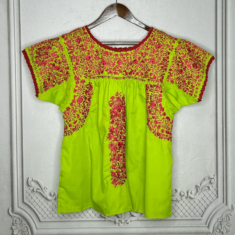 Small / Lime Green - Pink