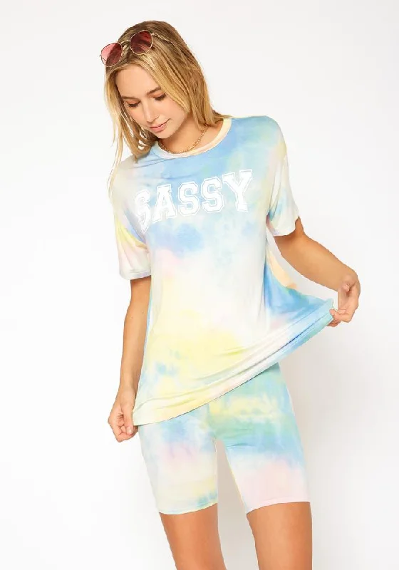 Blue Tie Dye / S