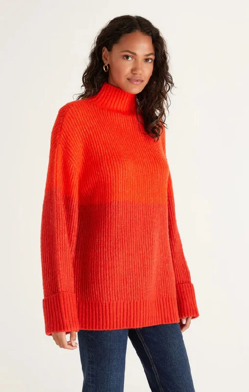 Z Supply Poppy Striped Sweater