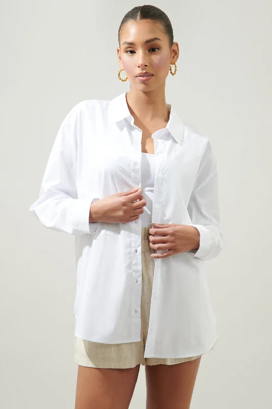 Dream State Oversized Button Down Shirt