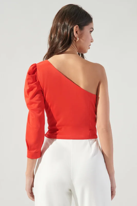 Juleen One Shoulder Top