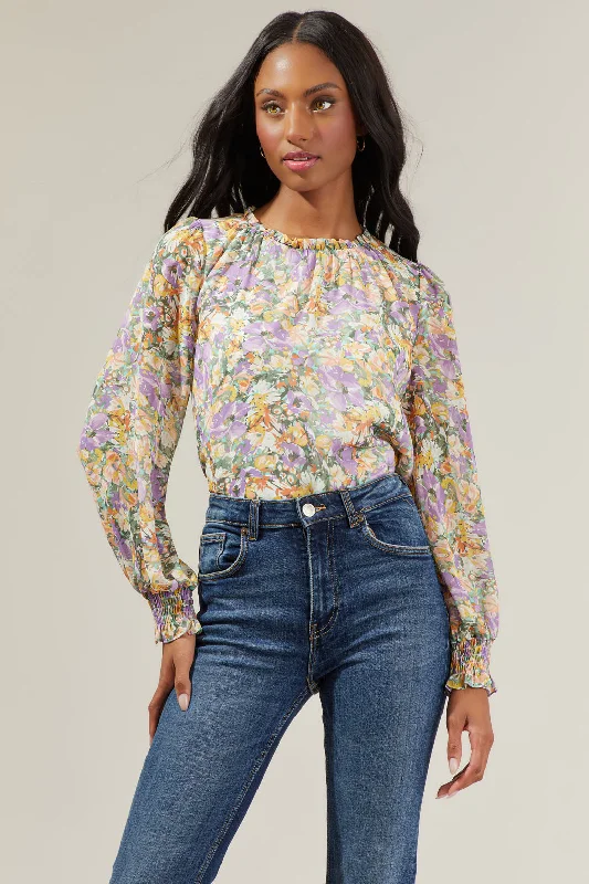 Liane Floral Long Sleeve Blouse