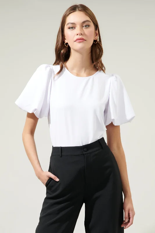 Solara Bubble Sleeve Blouse