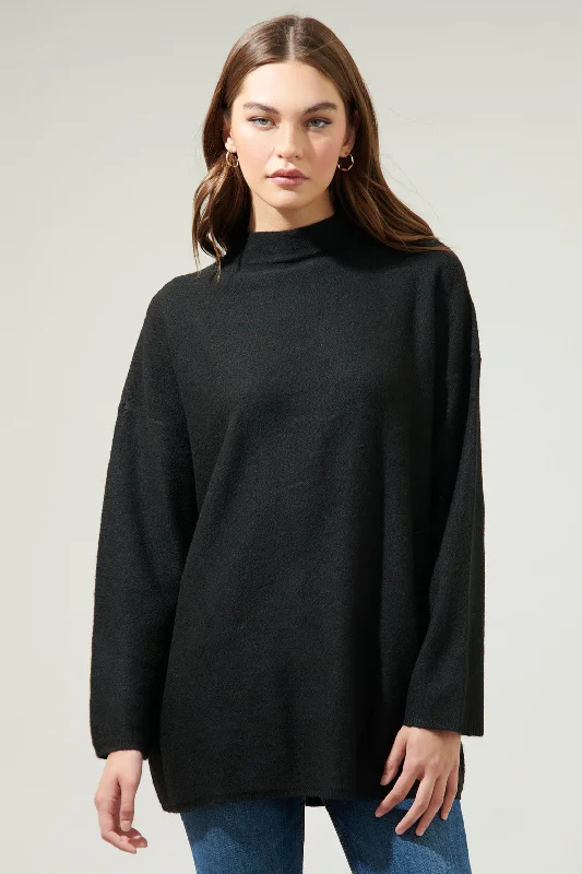 Travis Loose Fit Tunic Sweater